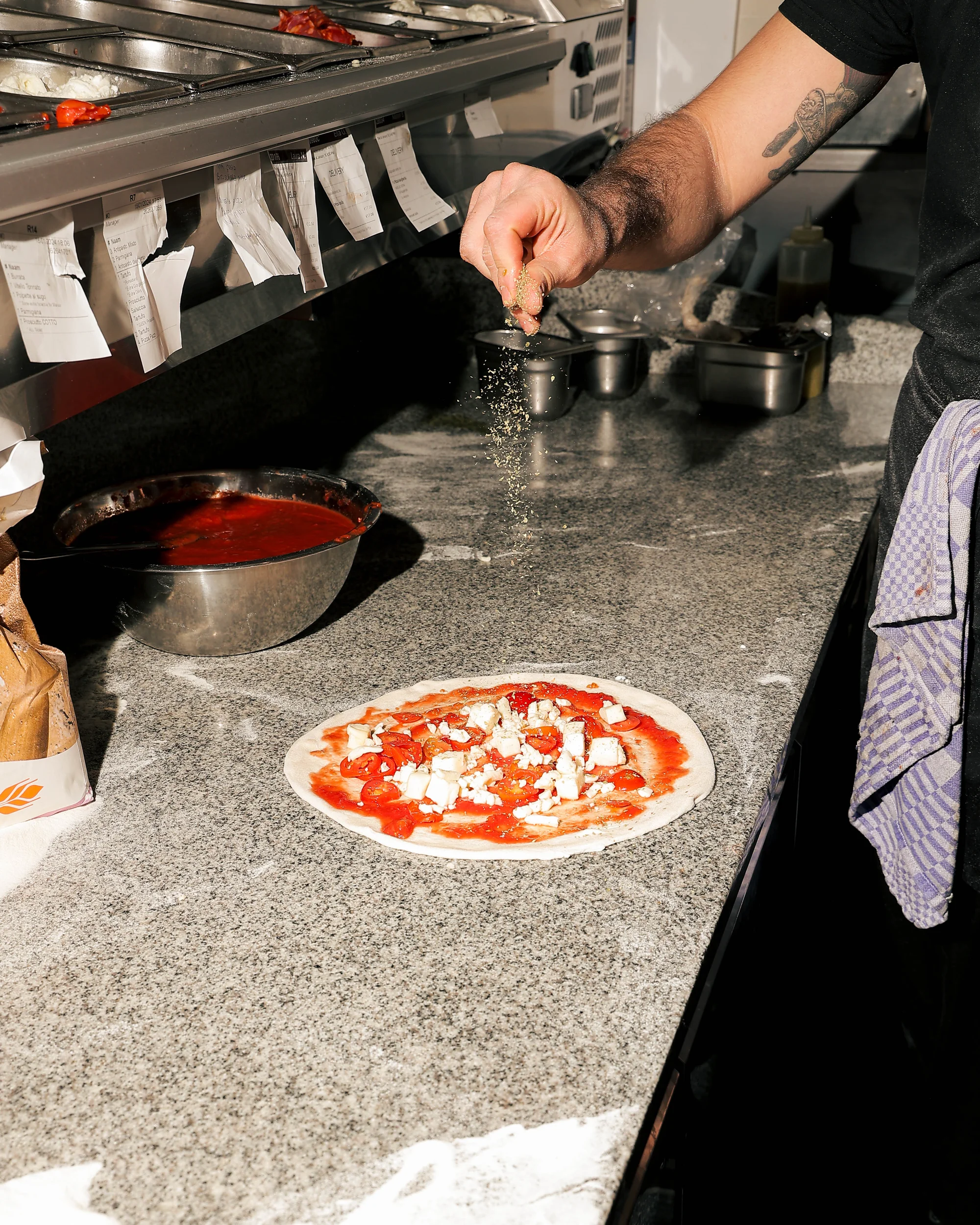 Pazzi restaurant social media content showcase